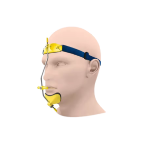 Dentomech Face Mask with Head Belt Orthopaedic Appliance - Yellow