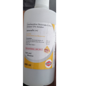 Sirmaxo Saniscrub Hand Sanitizer (500 ml Bottle)