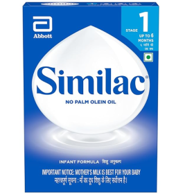 Abbott Similac Infant Formula Stage 1 (Up to 6 Months), 400g Box