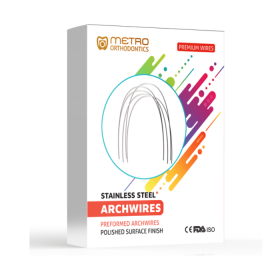 METRO ORTHODONTICS  SS Stainless Steel Preformed (Round)