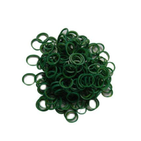 Dentosmile Orthodontic Colour Elastics-Green 5/16" - 3.5 Oz