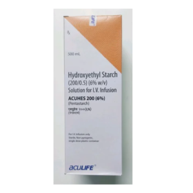 Acculife Acuhes 200 – Hydroxyethyl Starch Infusion 6% w/v (500ml)