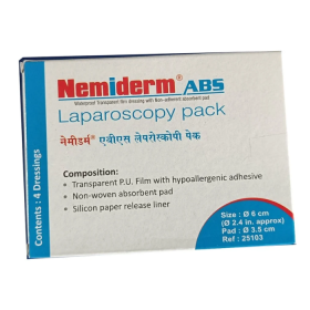 Nemiderm ABS Laparoscopy Pack 6x6 cm