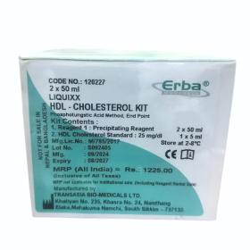 Erba LiquiXX HDL-Cholesterol Kit (2 x 50 ml)