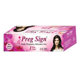 Oscar Preg Sign HCG Pregnancy Card Test