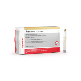 Septodont Septanest 4% Articaine With 1:100,000 Epinephrine