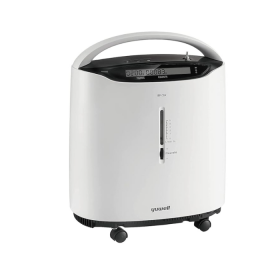 yuwell 8F-5A Portable Oxygen Concentrator Machine (93% Concentration At 5L), White