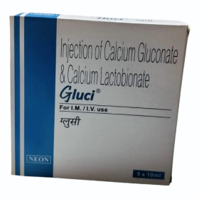 Gluci Calcium Gluconate Calcium Lactobionate Injection