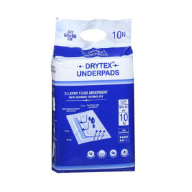 Romson White Drytex Underpads, Size/Dimension: 60x90 cm