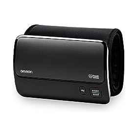 Omron Smart Elite+ HEM 7600T Tubeless 360Ã‚Â° Accurate Digital Blood Pressure Monitor With Intellisense Technology & Intelli Wrap Cuff With Bluetooth Connectivity to Store Historic Measurements, Black