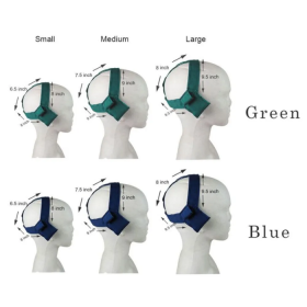 Captain Ortho Headgear Highpull | Medium | 1/pk