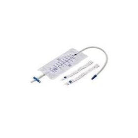 Leg Urinary Bag Pack Of 100 - Reliable Urinary Incontinence Management - Secure Attachment for Mobility - T-Type Bottom Outlet Valve