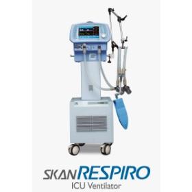 Brown And Green Brown Ventilator Respiro Plus Ventilator With Respiratory Rate Of 100 Bpm