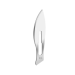 EUZA Surgical Blade Scalpel Blade no.24- (10 pcs) with BP handle no.4 (1PCS) Surgical Scalpel  (Pack of 10)