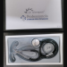 Dr Morepen ST-07 Stainless Steel Stethoscope (Black)