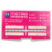 Metro Orthodontics Pink Series Pack of 20 Ceramic Conventional Brackets