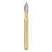 Prima Dental Egg Trimming & Finishing 12 Blade Tungsten Carbide Burs - 018 (7406) Pack of 5