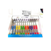 Zirc Crystal Mouth Mirrors Neon Assortment Pack of 12 - 1 Unit