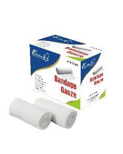 ABSORBENT GAUZE ROLL BANDAGES (44 TPI) PACK OF 10