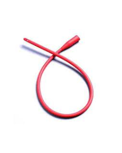 RED RUBBER URETHRAL CATHETER PACK OF 100