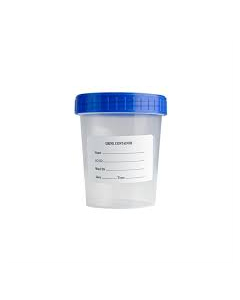 Urine Container 30ml bul packing with sticker
