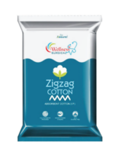 ZIG ZAG COTTON PACK OF 10