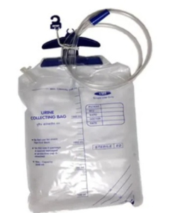 URINE BAG WITH HANGER PACK OF 100