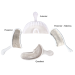 Capri Bite Registration Triple Trays - Quadrangle/1 x 25 Bite Registration Triple Trays