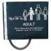 SINGLE TUBE ADULT BLOOD PRESSURE CUFF