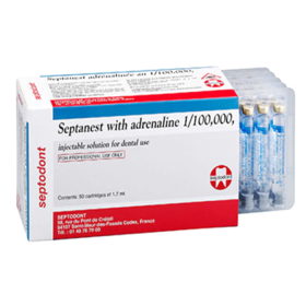 Septodont Septanest 4% Articaine With 1:100,000 Epinephrine