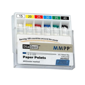 Diadent Paper Points Millimeter Marked - 2%