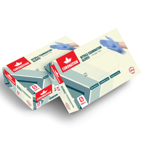 Coronation Nitrile Examination Gloves - Powder Free