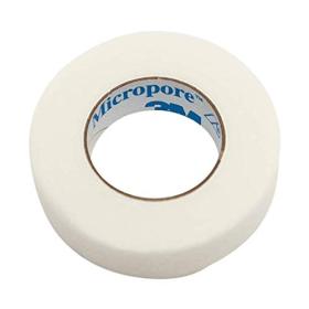 3M Micropore Adhesive Tape, 2.5cm x 5m each (Pack of 12) (12)