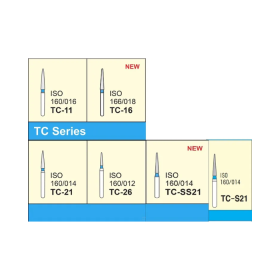 Mani Diamond Burs - Taper Conical End / Tc Series