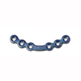 SK Surgicals Titanium Mini Bone Plates Orbital With Gap - 2mm