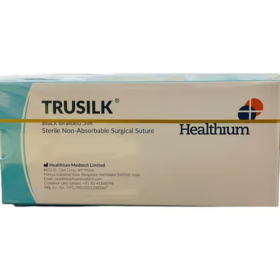 Healthium Trusilk USP 3-0 Suture