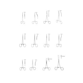 GDC Hemostats (Artery Forceps)
