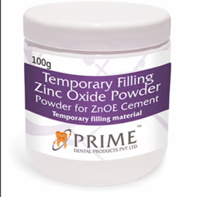 4 x Prime Dental Temporary Filling ZOE Cement - 100gm