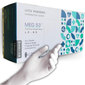 MEG 53 Latex Exam Gloves