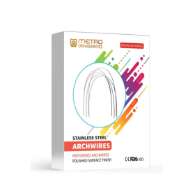 Metro Orthodontics Rectangular Stainless Steel Archwires