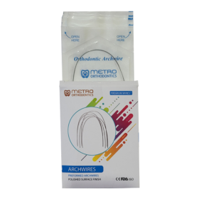 Metro Orthodontics Round Smart Arch Super Elastic NiTi Archwires