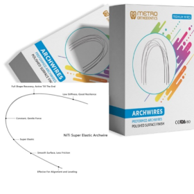 Metro Orthodontics Round Super Elastic NiTi Archwires