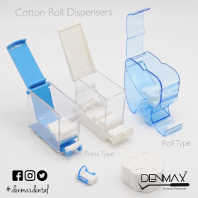 Denmax Cotton Roll Type Dispenser - Pink