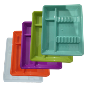 Virgo Small Plastic Instrument Tray - Assorted