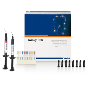 Voco Twinky Star Flow Syringe 2g (Blue)