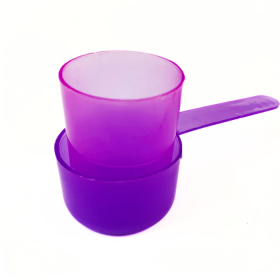 Dental Alginate Scoop And Measuring Jar (Purple)