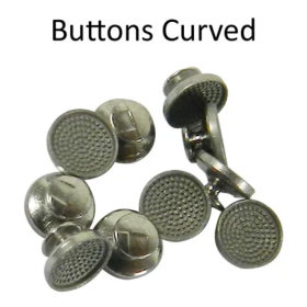 Captain Ortho Bondable Buttons Curved - 3010203