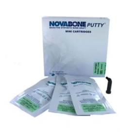 Novabone Dental Putty Mini Cartridge Bone Graft - 0.25cc x 4