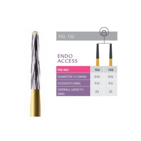 Prima Dental Classic Endo Access Surgical Burs - 016 (152) Pack of 5