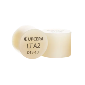 Upcera UP Press Lithium Disilicate Glass Ceramic Ingots - A1 Shade HT D13-10mm